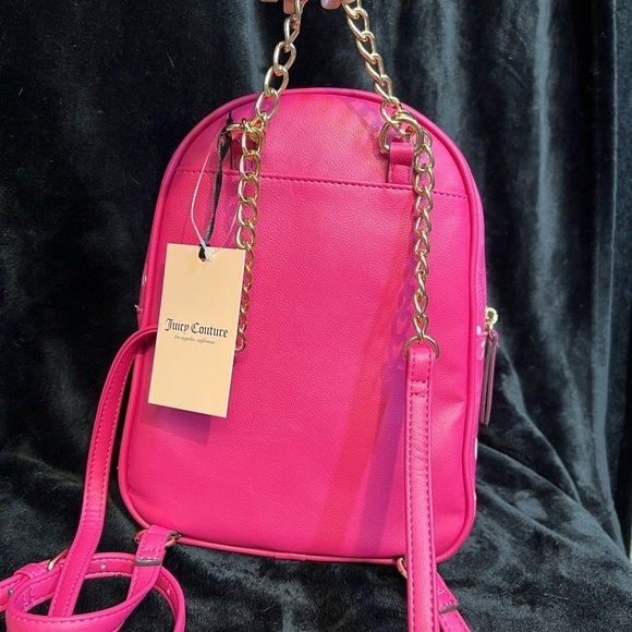 ??Juicy Couture Raspberry Cherry Print Backpack??NWT main image 6